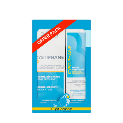 Cystiphane Anti Hair Loss Lotion 125 Ml+Shampoo 200 Ml Offer