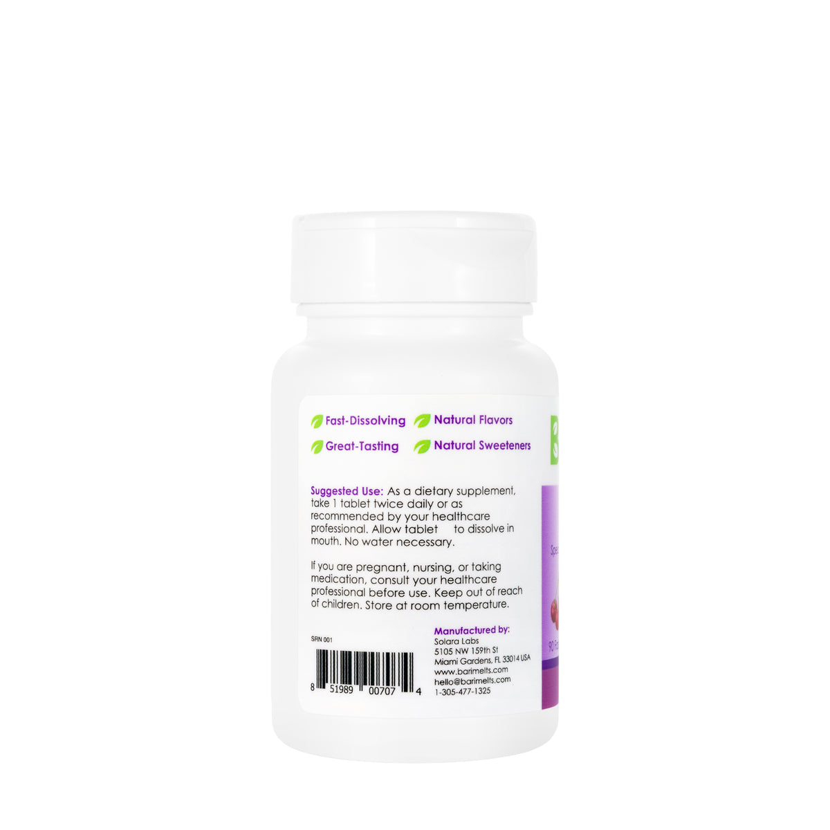 Barimelts Vitamin B12 Plus 90 Tablet