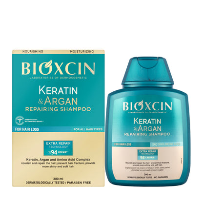 Bioxcin Keratin & Argan Repair Shampoo 300ml