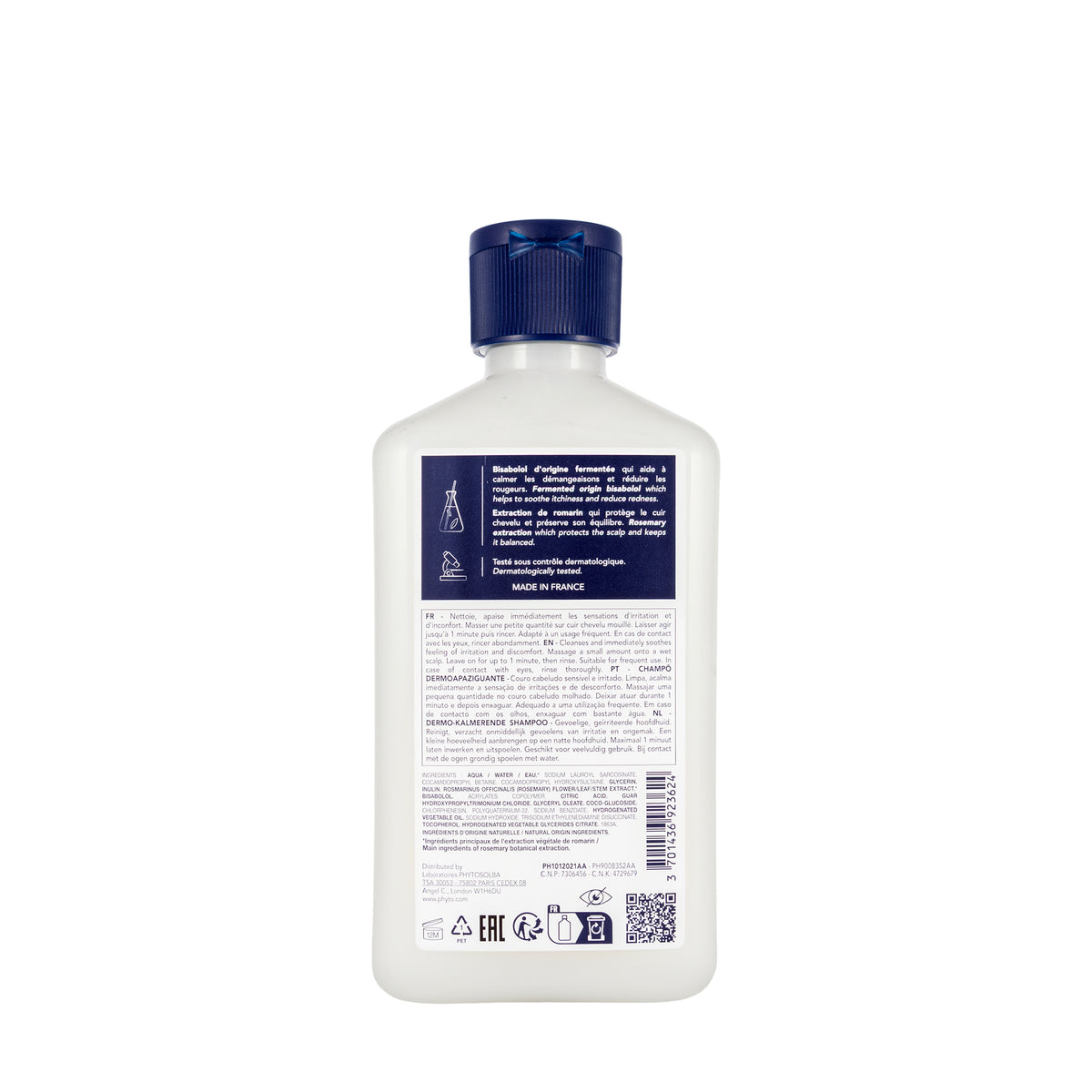 Phyto Scalp Dermo Soothing Shampoo (Fragrance-Free) 250ml