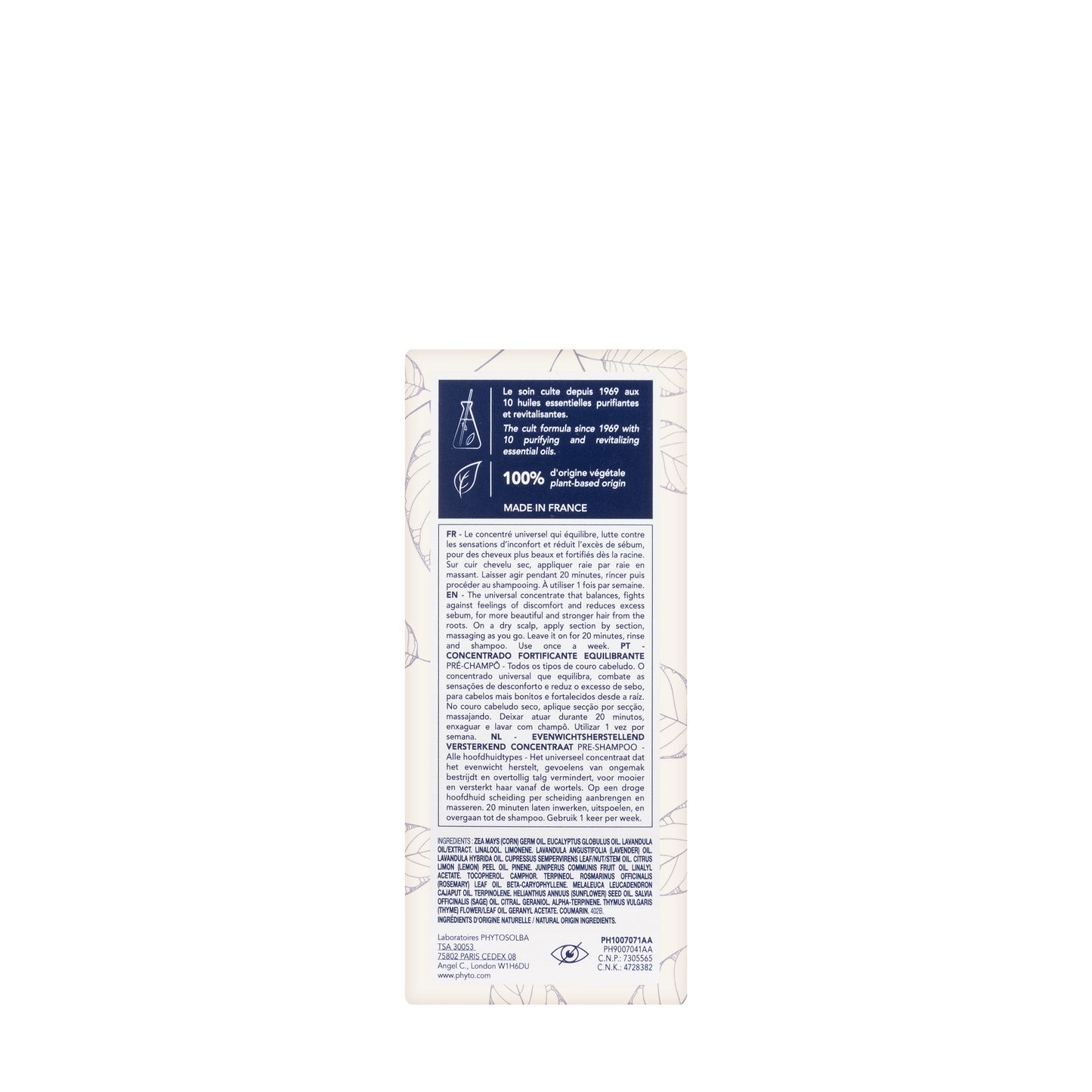 Phyto Scalp Fortifying Balancing Concentrate 30ml