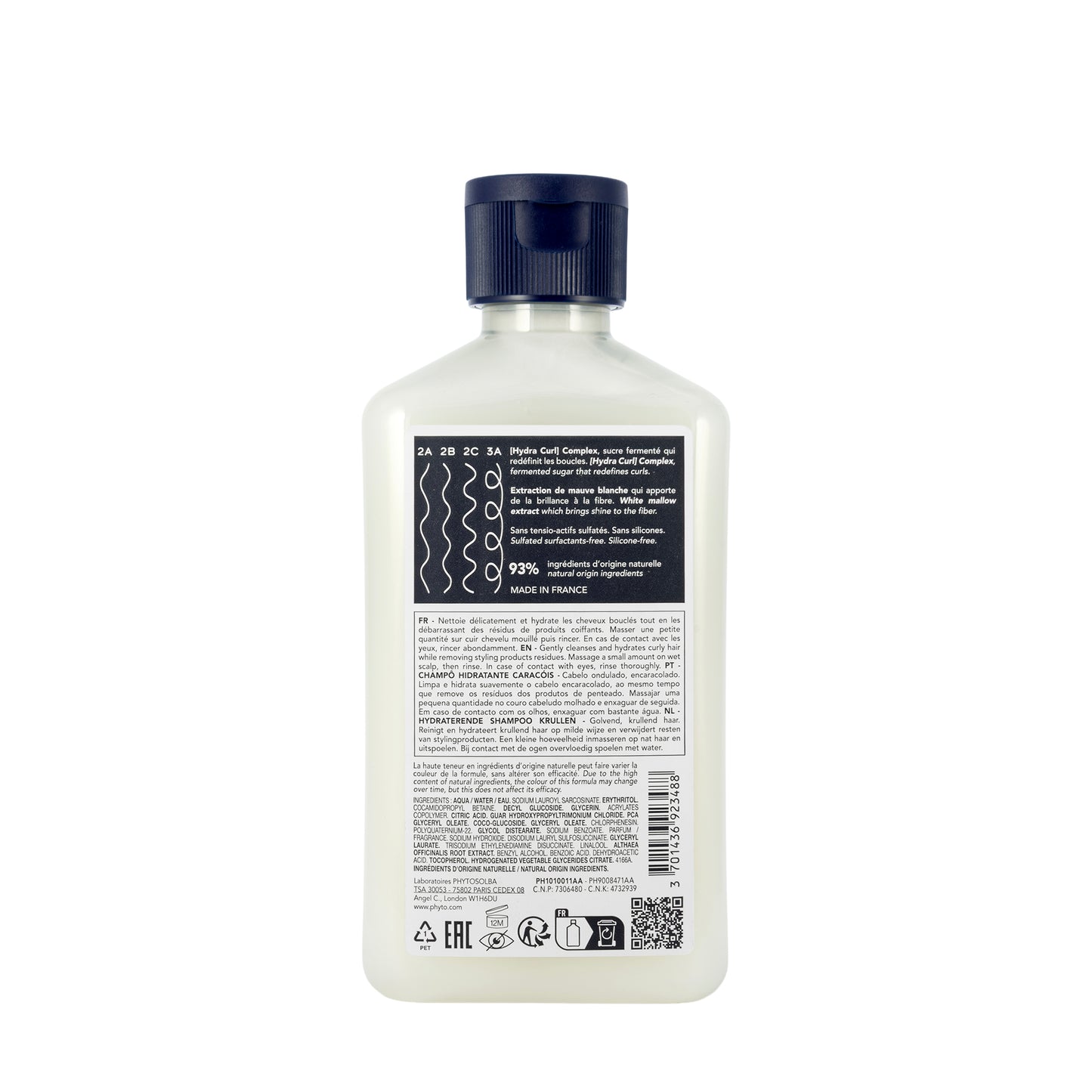 Phyto Curls Hydration Shampoo 250ml