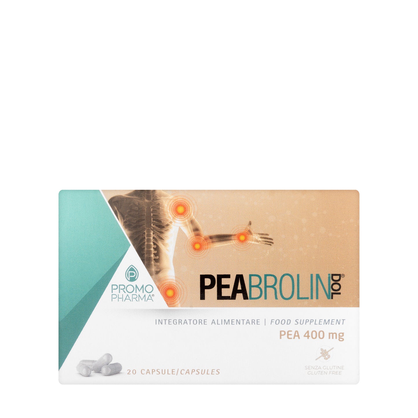 Peabrolin Dol 400 Milligrams 20 Capsules