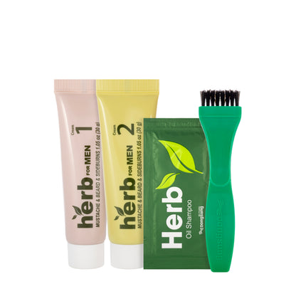Herb for Men Dark Brown Color Cream