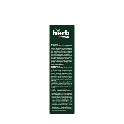 Herb for Men Natural Black Color Cream