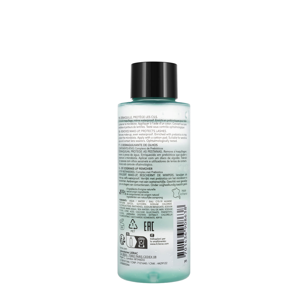 Lierac Eye Make Up Remover 100ml