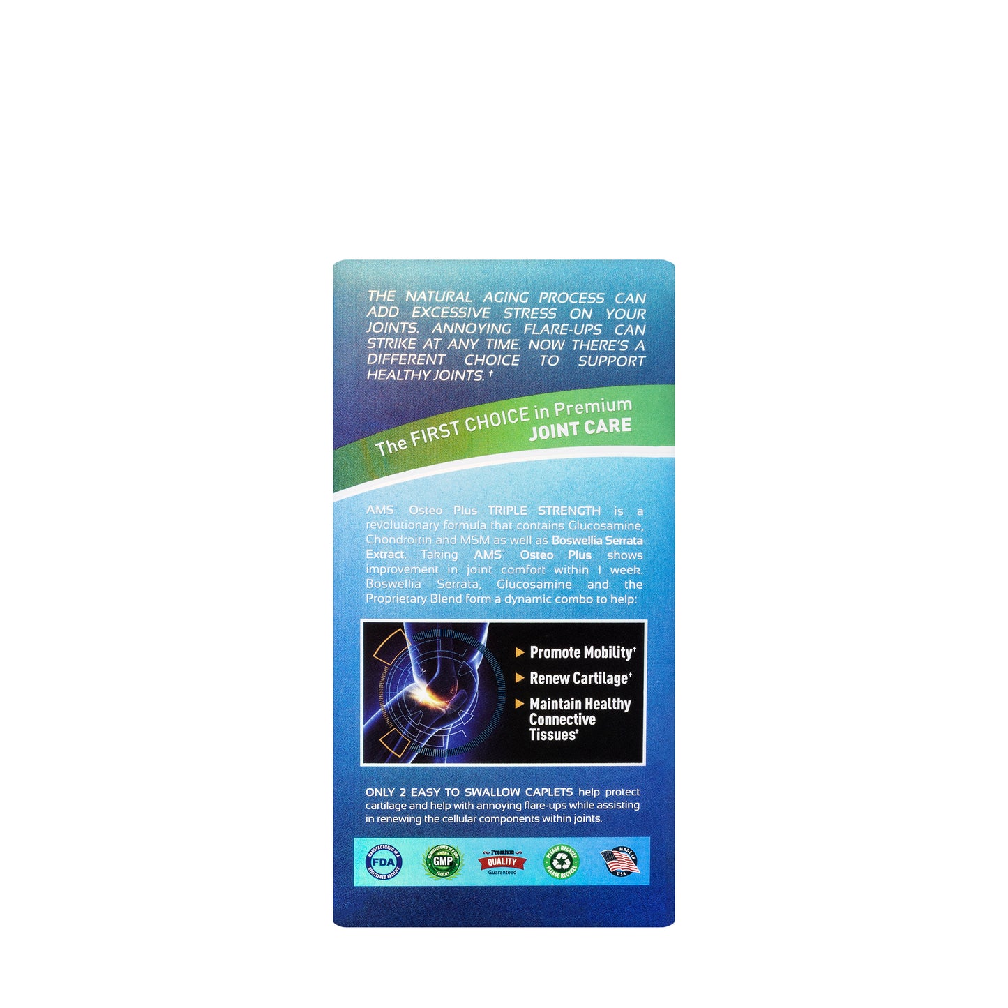 AMS Osteo Plus 96 Capsules