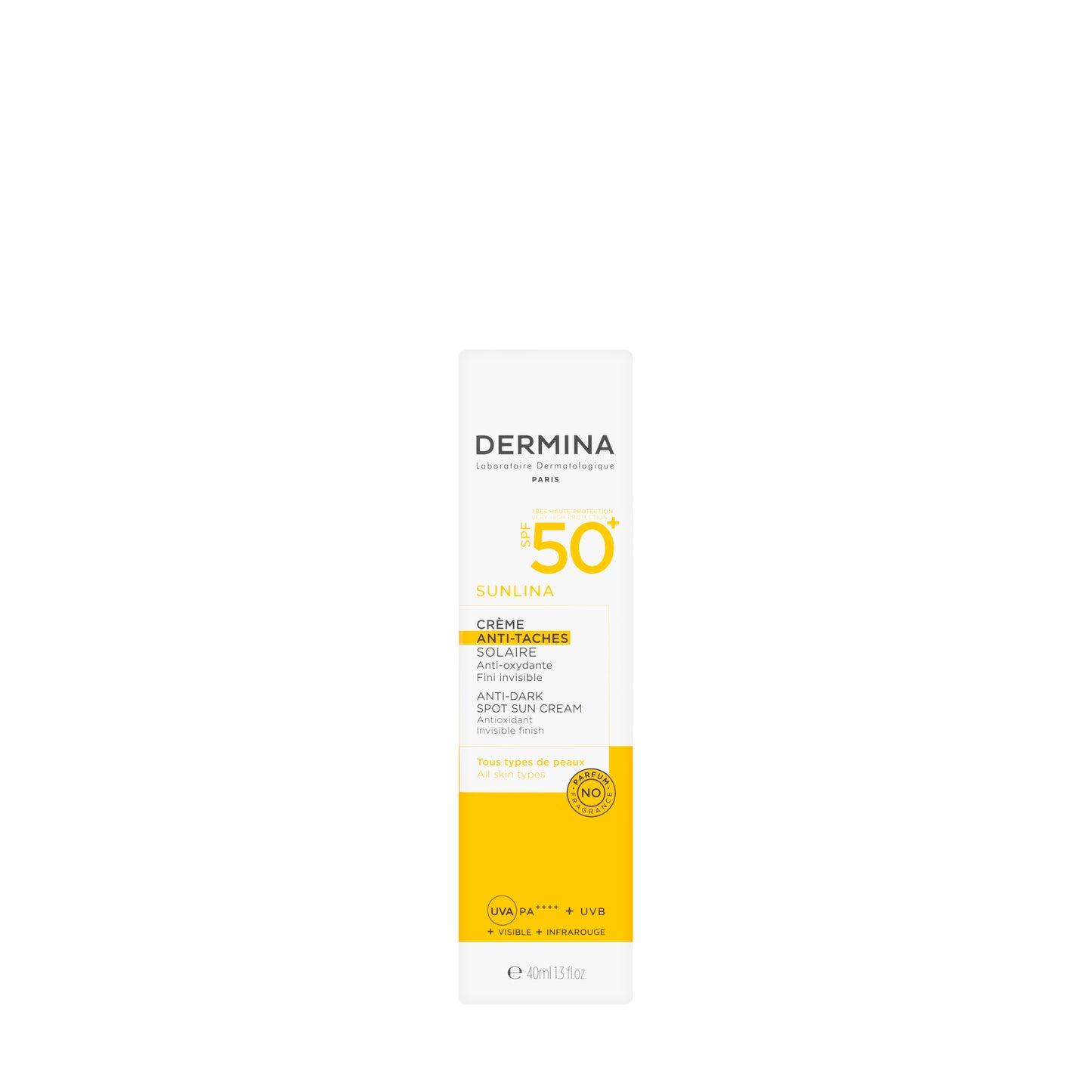 Dermina Sunlina SPF50+ Anti Dark Spot Cream 40 Ml