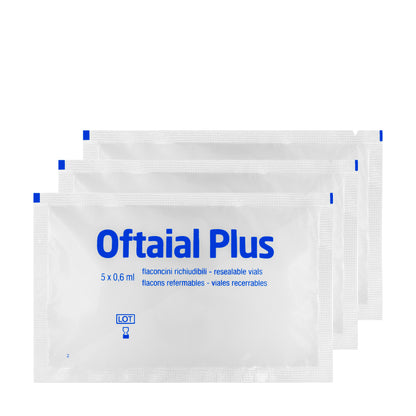Oftaial Plus Drops UD 15X0.6 ml