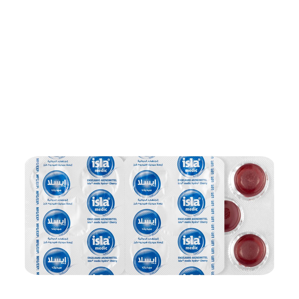 Isla Medic Cherry Mouth & Throat Lozenges 20 Pieces