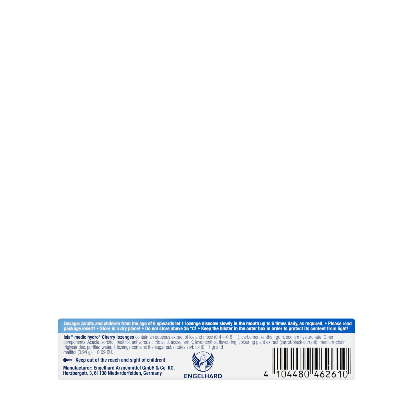 Isla Medic Cherry Mouth & Throat Lozenges 20 Pieces