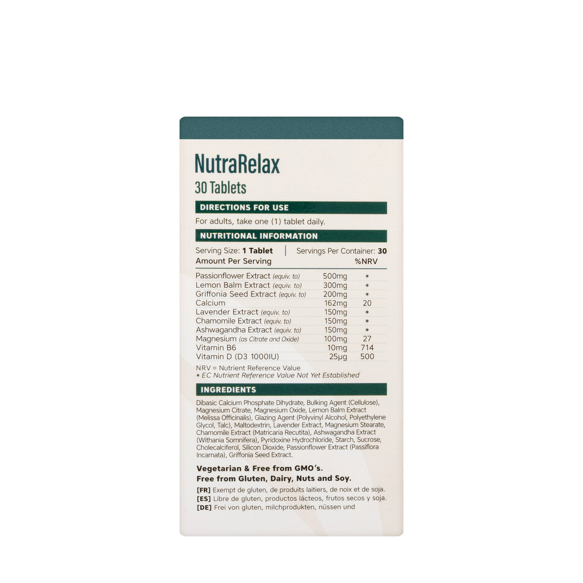 Nutravit Nutra Relax 30 Tablet