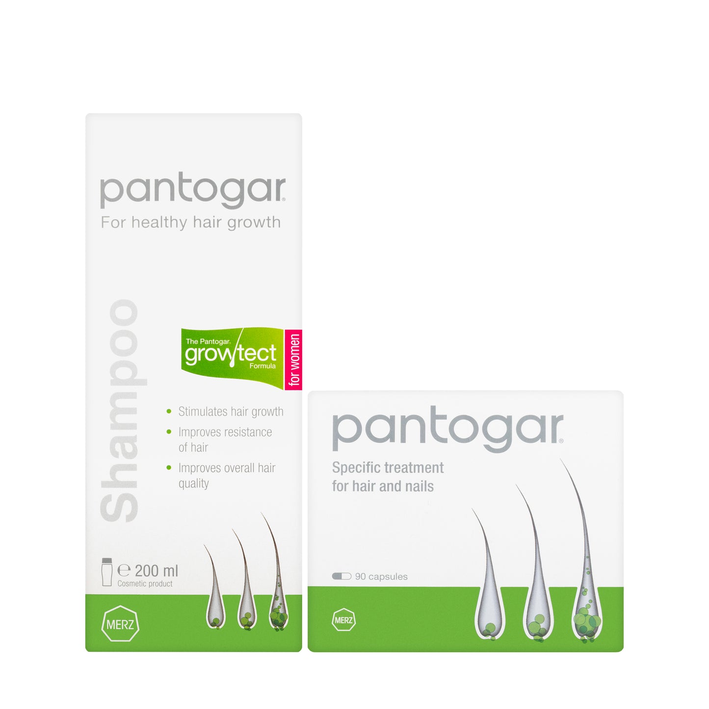 Pantogar 90 Capsules + Shampoo 200 ml Free Offer
