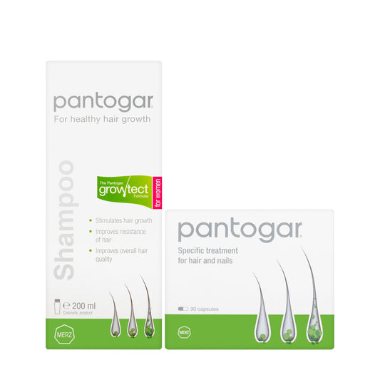 Pantogar 90 Capsules + Shampoo 200 ml Free Offer