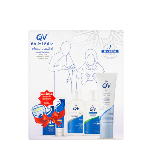 QV Hajj Kit [Wash, Shampoo & Day Cream]