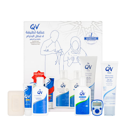 QV Hajj Kit [Wash, Shampoo & Day Cream]
