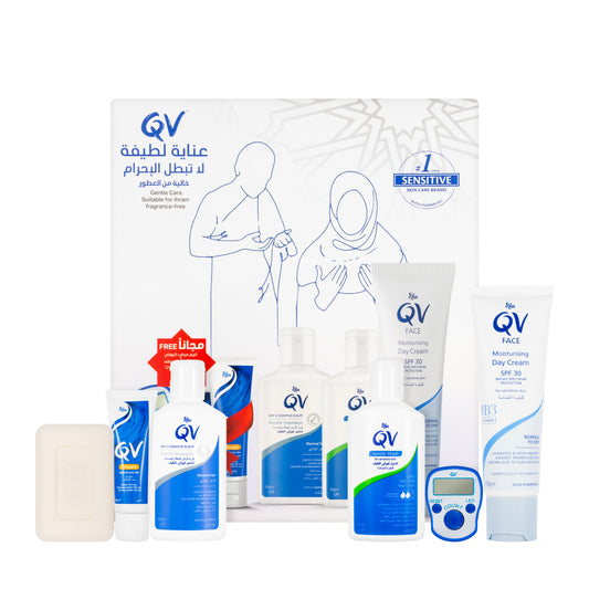 QV Hajj Kit [Wash, Shampoo & Day Cream]