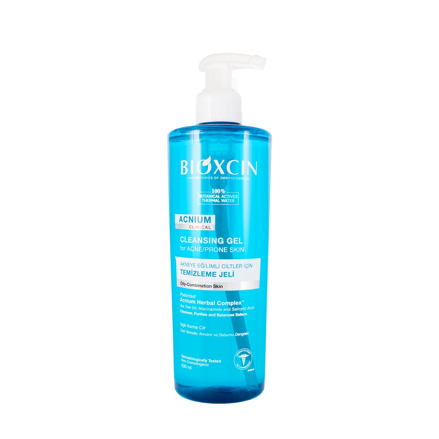 Bioxcin Acnium Cleansing Gel Oily Combination Skin  500 ml