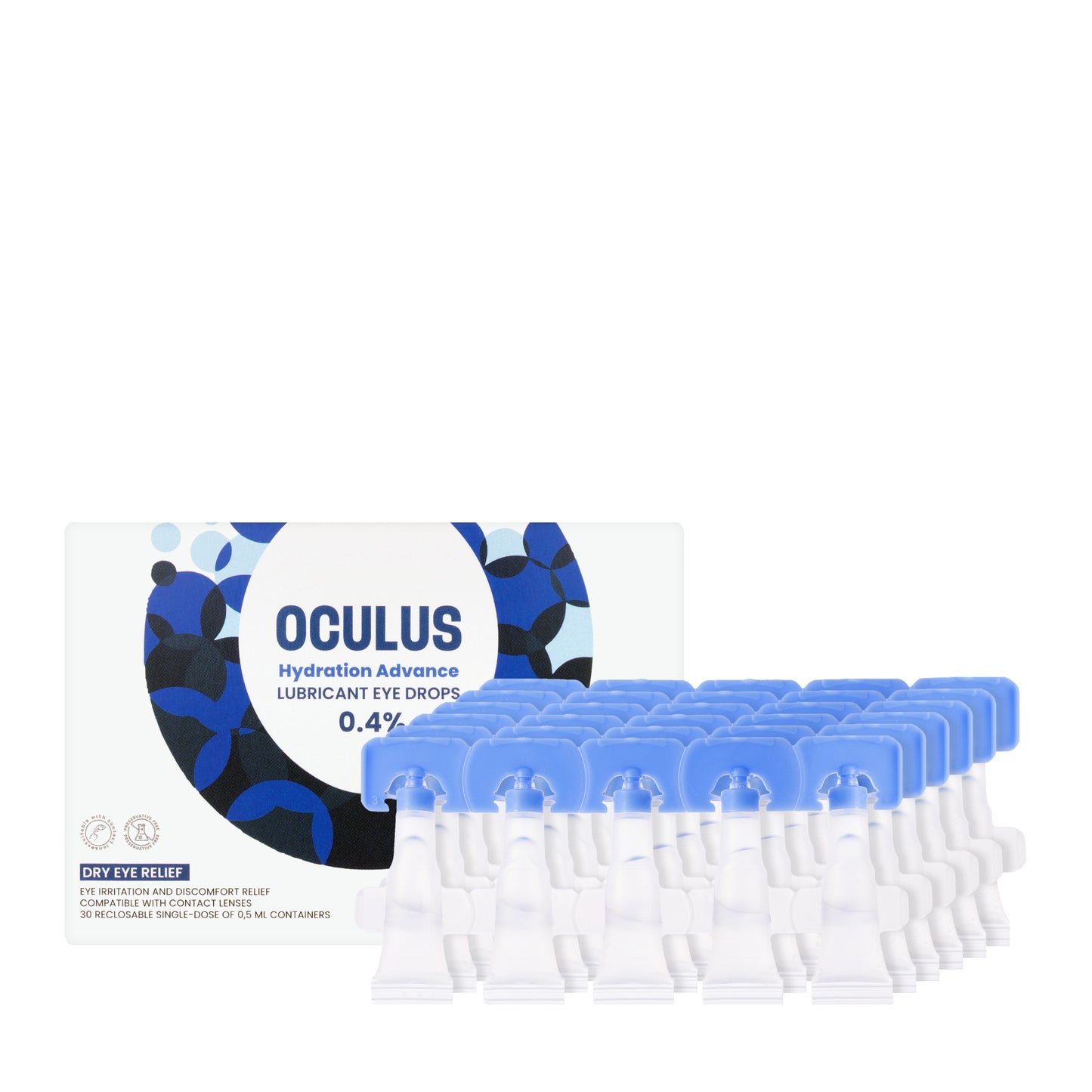 Oculus 0.4% Hydration Eye Drops Sd 30X0.5Ml