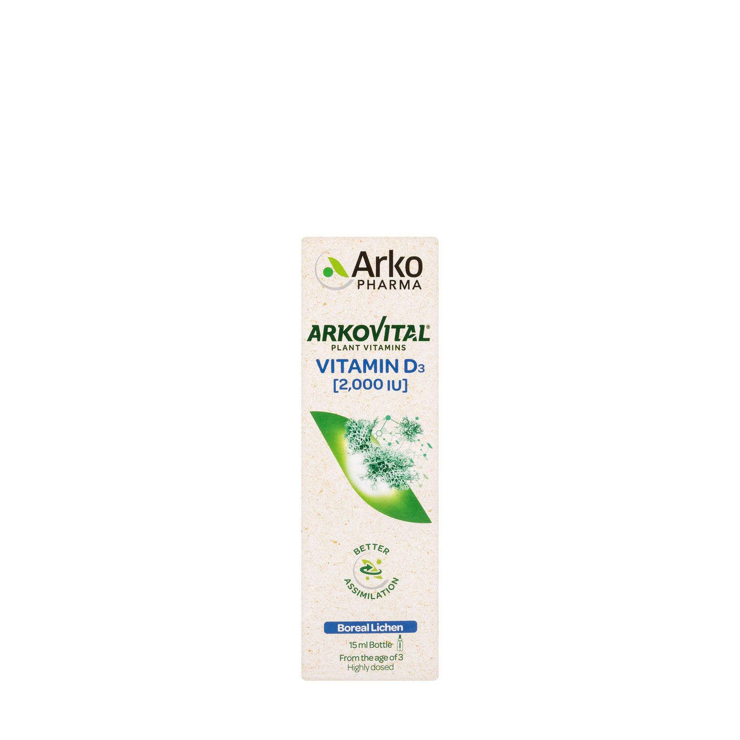 Arkovital Vitamin D3 2000 IU 15 Ml