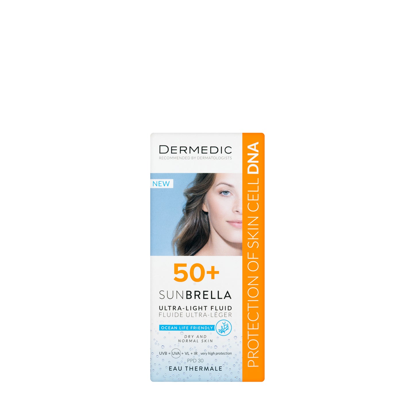 Dermedic SPF 50+ Sunbrella Ultra Light Fluid for Dry Skin 40 Ml
