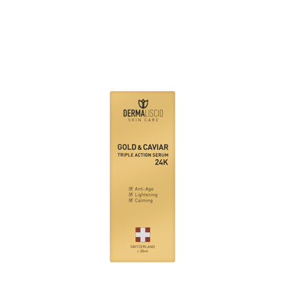 Dermaliscio Gold and Caviar Triple Action Serum 30 ml