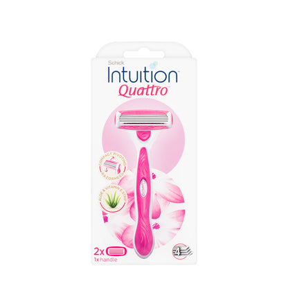 Schick Intuition Quattro 2+1 Razors[ Women]