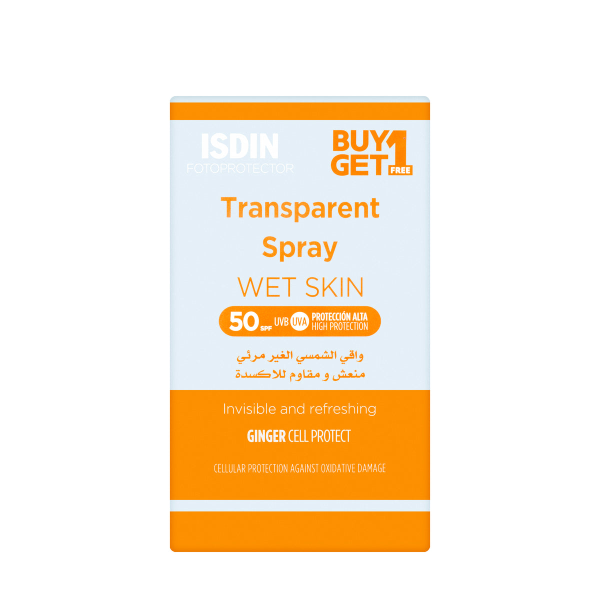 Isdin Fotoprotect Transparent Spf 50+ Spray 200 Ml  (1+1 Offer)