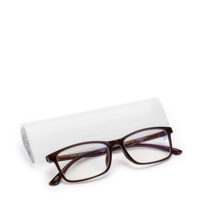Glass UV Protect Blue Cut +0.00 [Brown]Issac