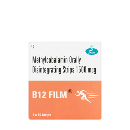 B12 Film Methylcobalamin 1500 MCG 30 Strips