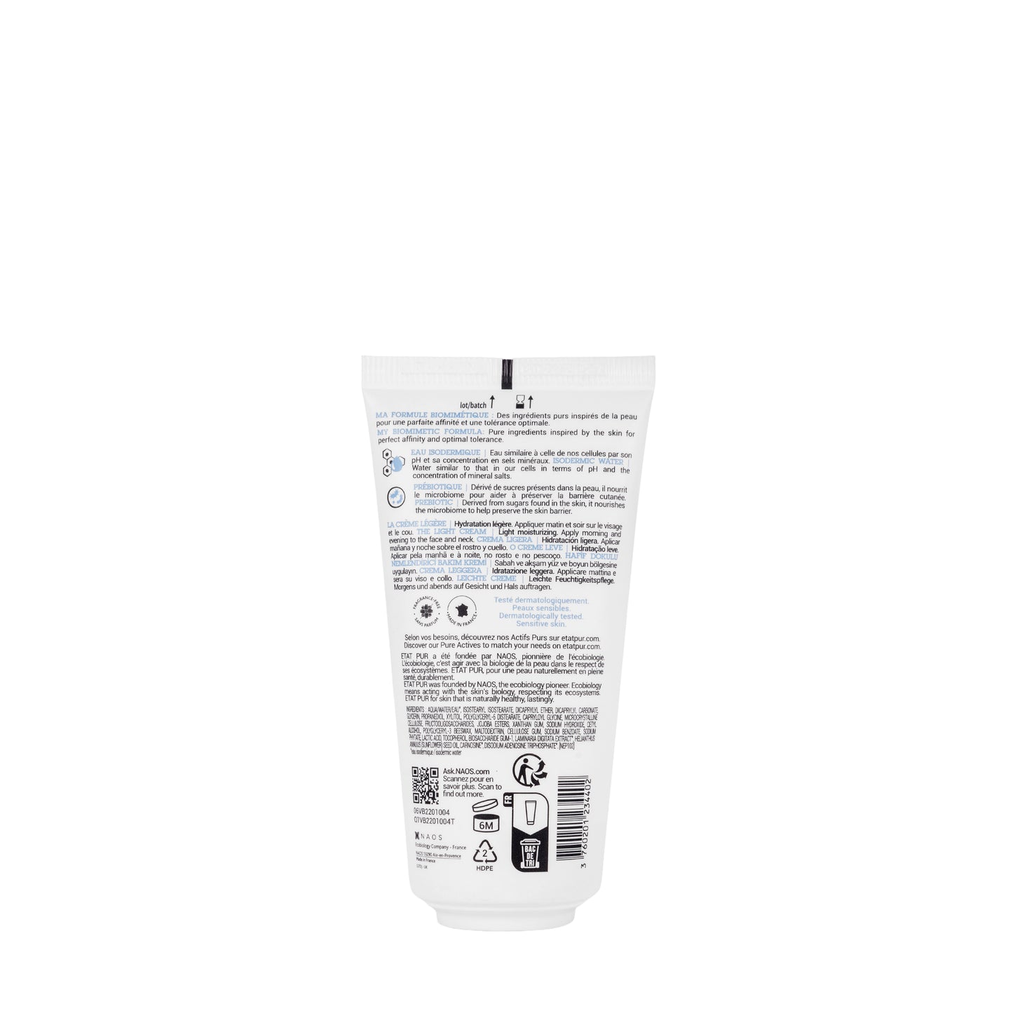 Etatpur The Light Moisturizer Cream Tube 50 Ml