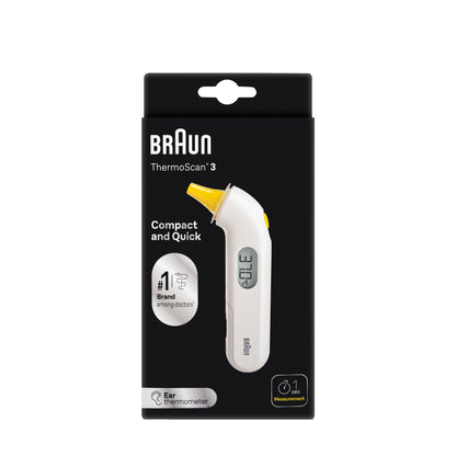 Braun ThermoScan 3 Ear Thermometer [IRT 3030]