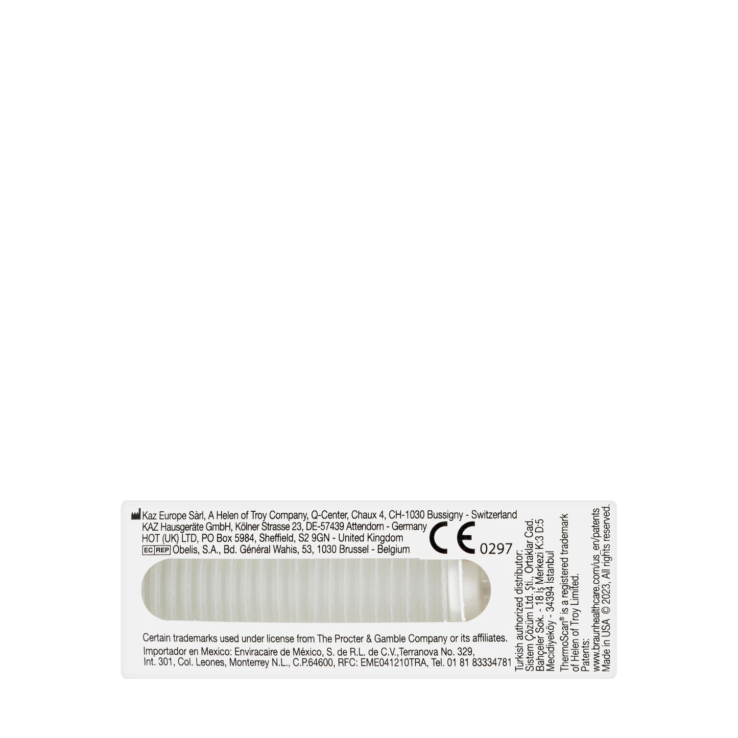 Braun ThermoScan 3 Ear Thermometer [IRT 3030]