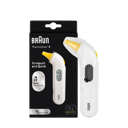 Braun ThermoScan 3 Ear Thermometer [IRT 3030]