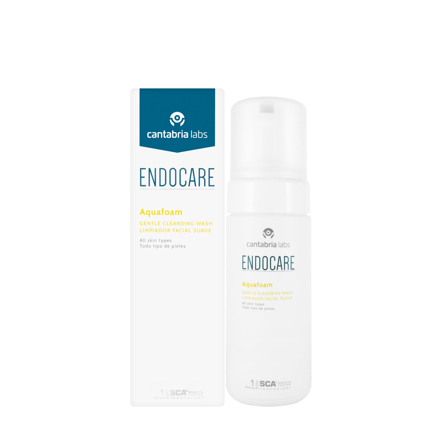 Endocare Aquafoam Cleansing Wash 125 Ml
