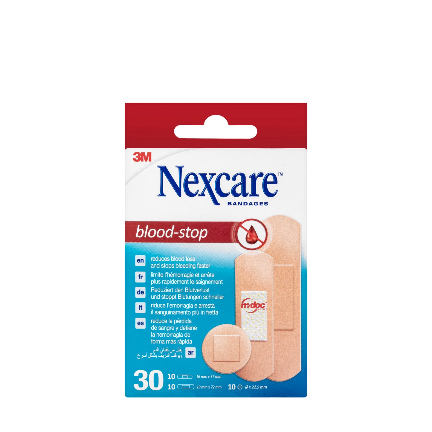 Nexcare Blood Stop Assorted 30 pieces [N1730]
