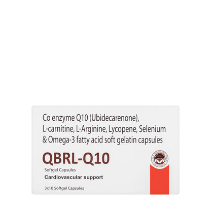 QBRL CO Enzyme Q10 30 Capsule