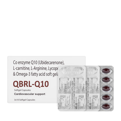 QBRL CO Enzyme Q10 30 Capsule