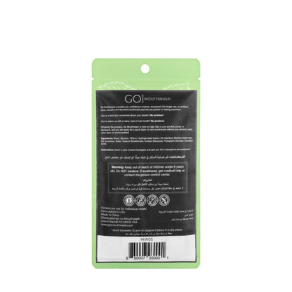 Go Mouthwash Mint Packets 5 x 11 ml