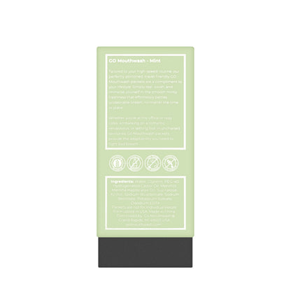 Go Mouthwash Mint Packets 20 x 11 ml