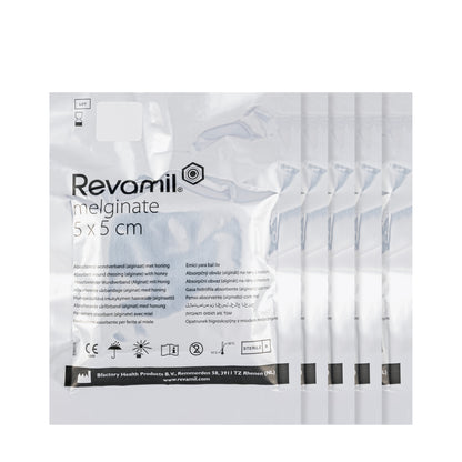 Revamil Wound Dressing 5 x 5 cm 5 Pieces