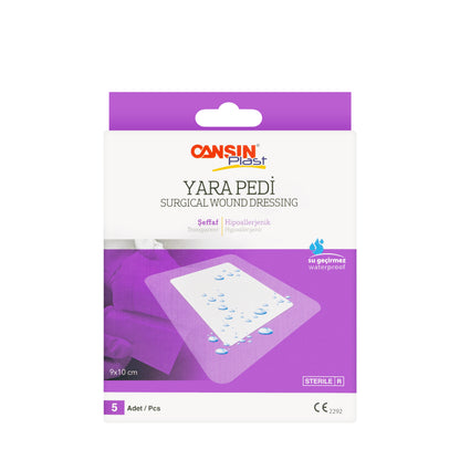 Cansinplast Wound Dressing 9x10 cm 5 Pieces