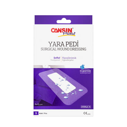 Cansinplast Wound Dressing 9x15 cm 5 Pieces
