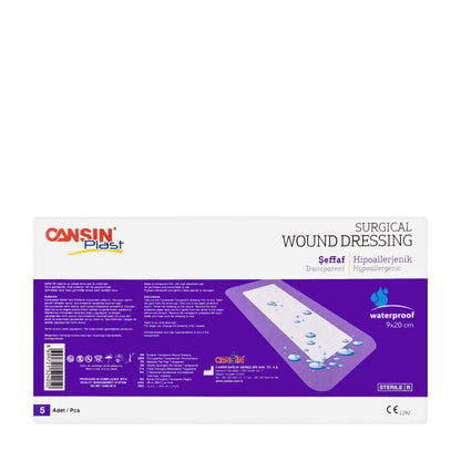 Cansinplast Wound Dressing 9x20 cm 5 Pieces