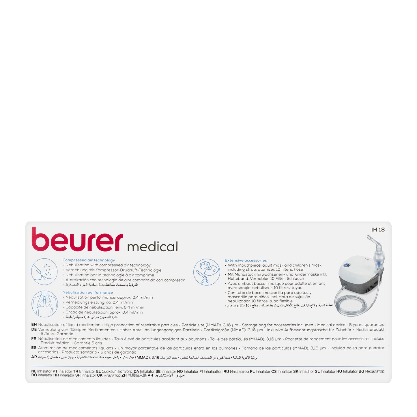 Beurer Nebulizer IH-18
