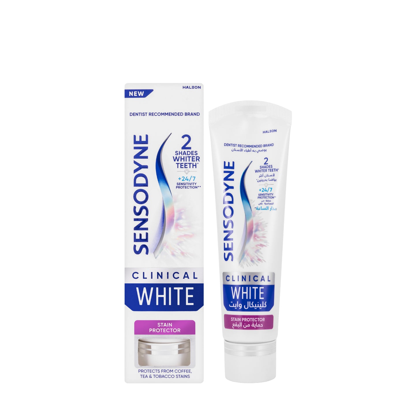 Sensodyne Clinical White Stain Protector Toothpaste 75 ml