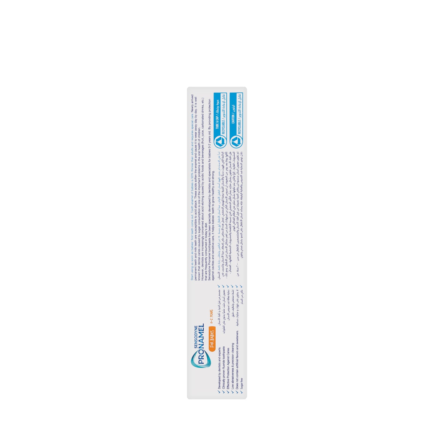 Sensodyne Pronamel Babies Mild Mint Toothpaste 50 ml