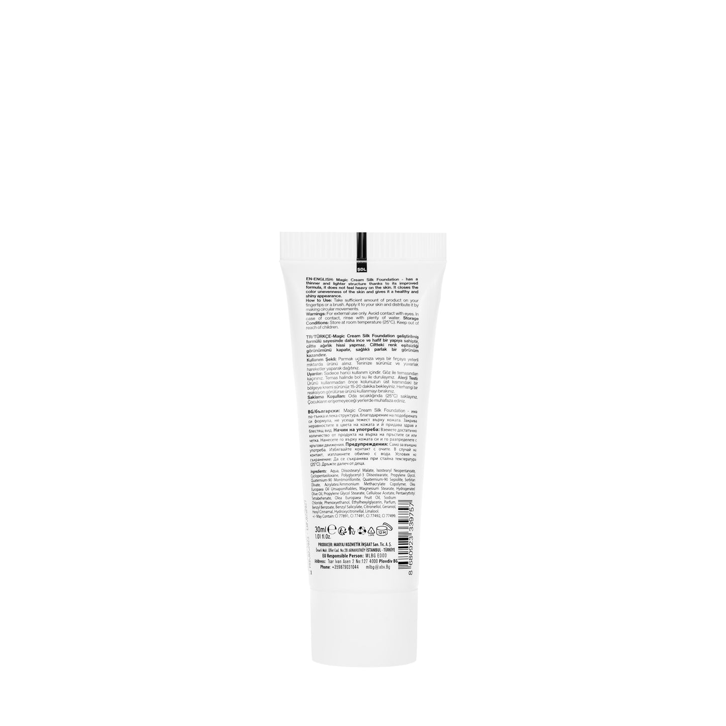 Dr Clinic Magic Cream Silk Foundation 30 ml