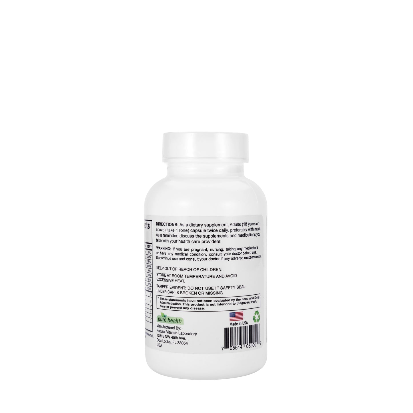 Pure HealthDiabetic Manager 800 mg 60 Capsules