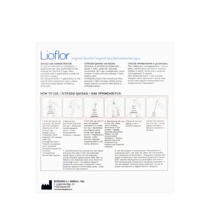 Lioflor Vaginal Douche Vials 5 x 100 ml